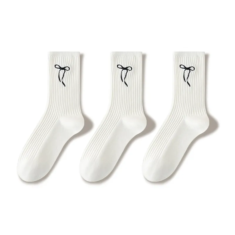 JIAZINI Mid Calf Socks Women's 3 Pack-0