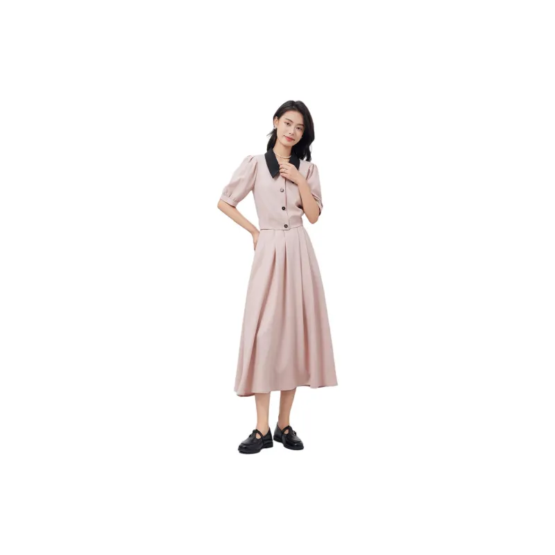 Dajia Poetry Two Piece Skirt Sets Women's-1