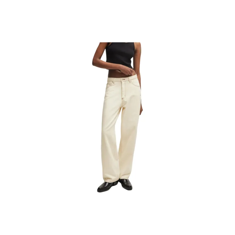 HUGO BOSS Low rise Straight leg Jeans-3