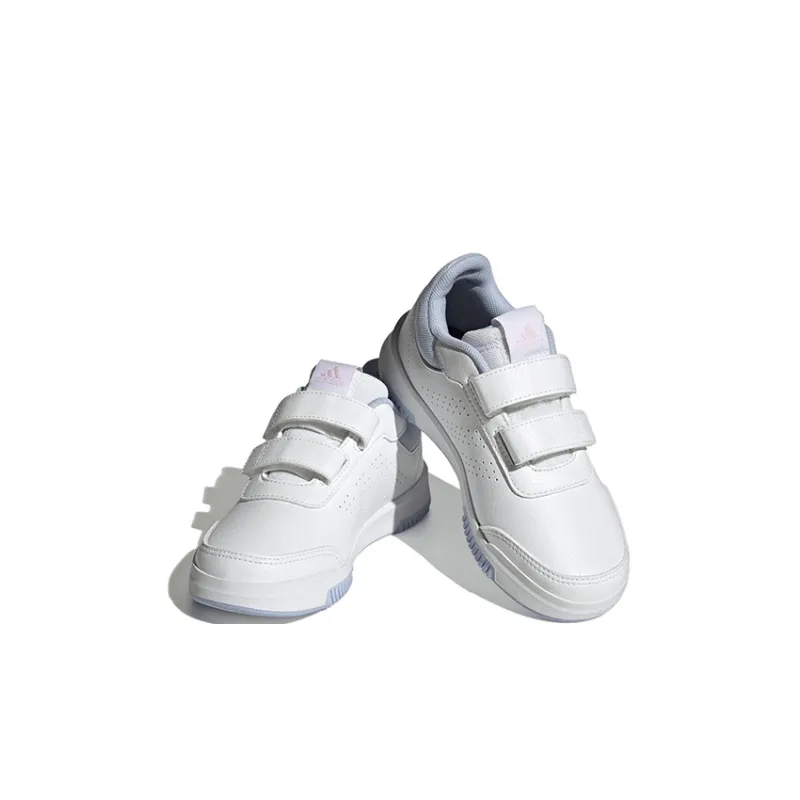 Adidas TENSAUR SPORT Slip Resistant Cushioning Abrasion Resistant Low Top Running Shoes White Pink Blue Kids'-2