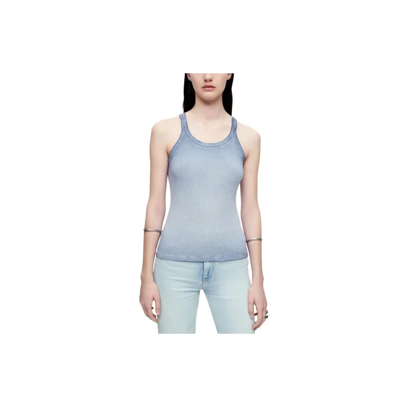 RE/DONE X Hanes Ribbed Tank Top-4