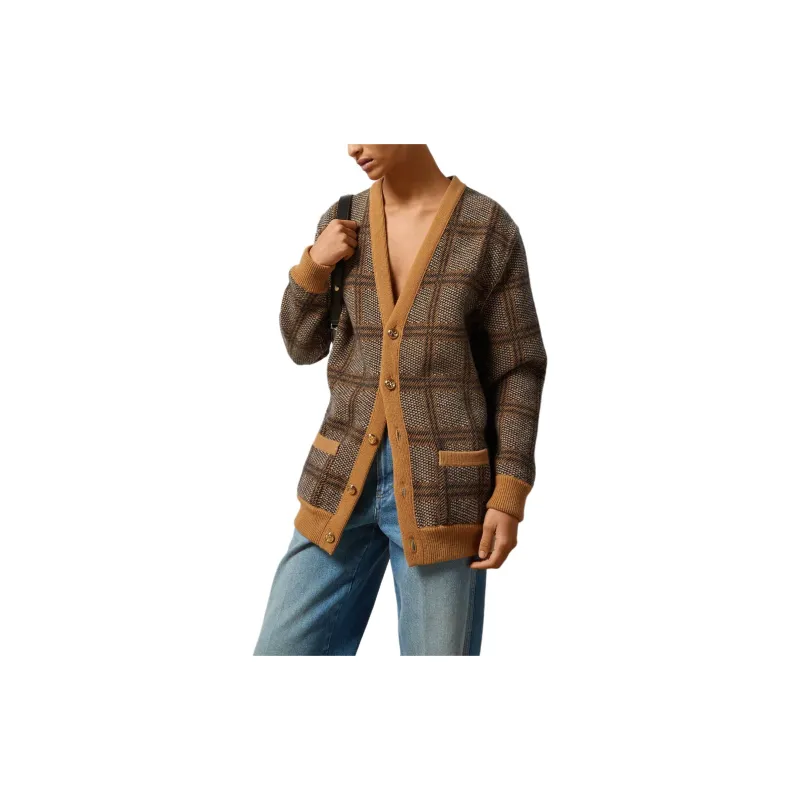 GUCCI Reversible Button Up Cardigan-5