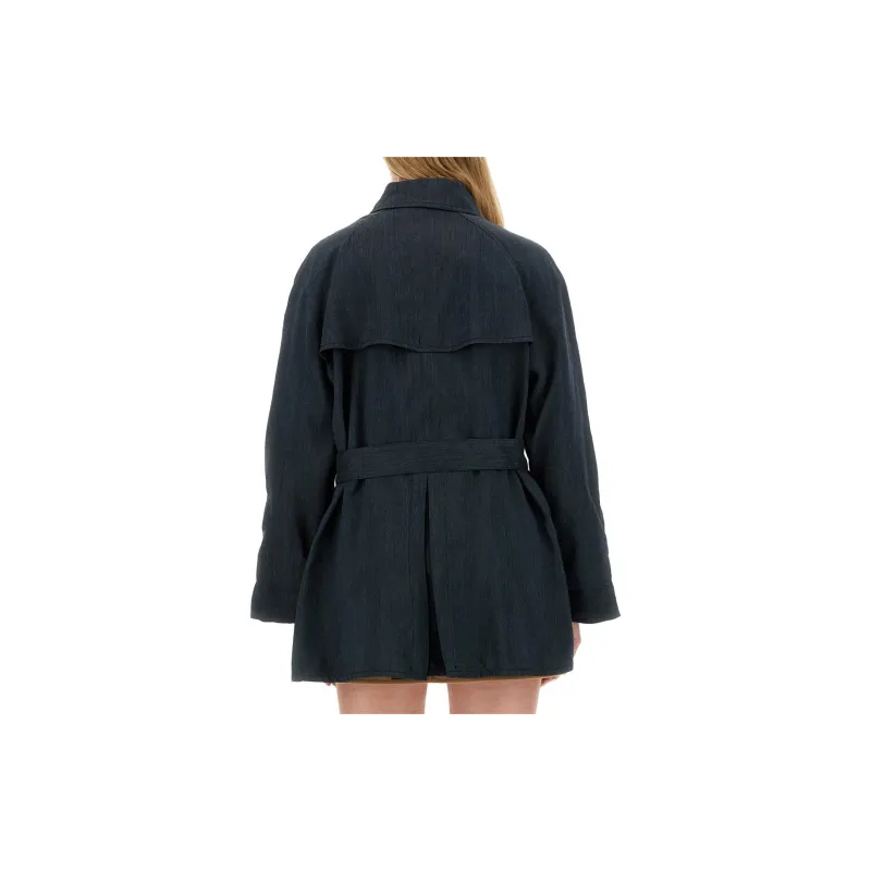 FAY Lobster claw Double breasted Coat-3