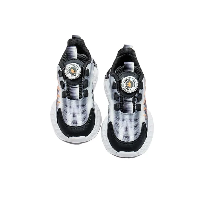 KAPPA KIDS Wear resistant And Lightweight Kids Lifestyle Shoes Black Gray Kids'-2