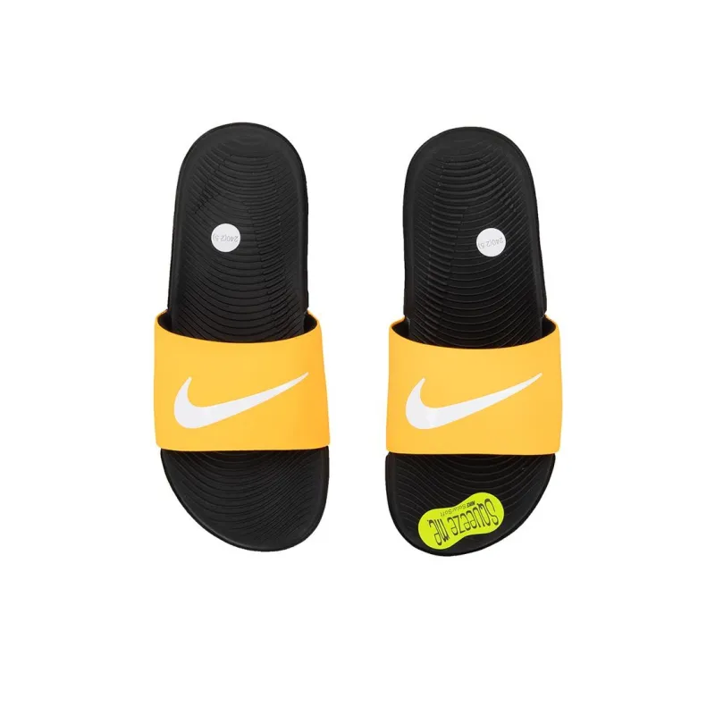 Nike Kawa Slide GS 'Laser Orange Black'-3