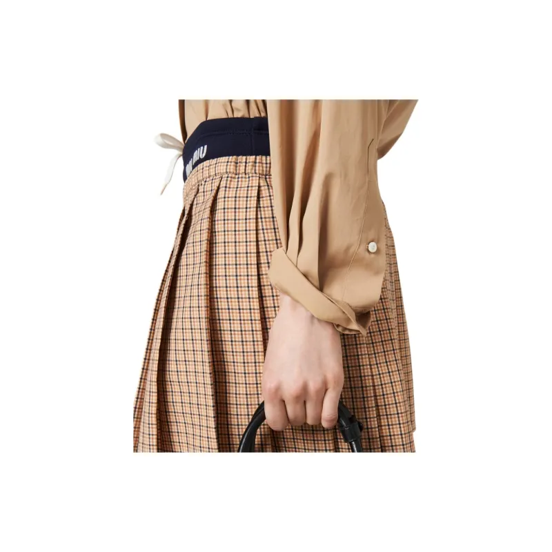 MIU MIU Button Up Oversized Shirt-3