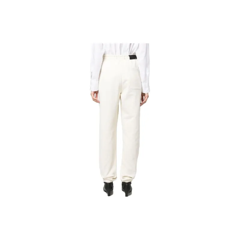 AMIRI Knitted Sweatpants Women's Vanilla White-3