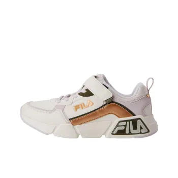 FILA KIDS Skywalker Anti Slip Wear Resistant Low Top Kids' Running Shoes White Black Brown Teenagers