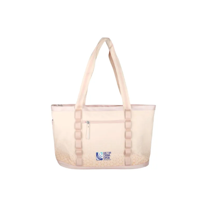VICTOR PU Tote Bag, Shopping Bag, Handbag Regular Unisex Champagne Pink-2