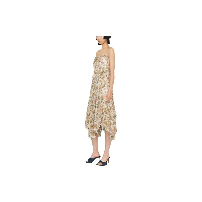 Zimmermann Chintz Floral-print Tiered Dress-2