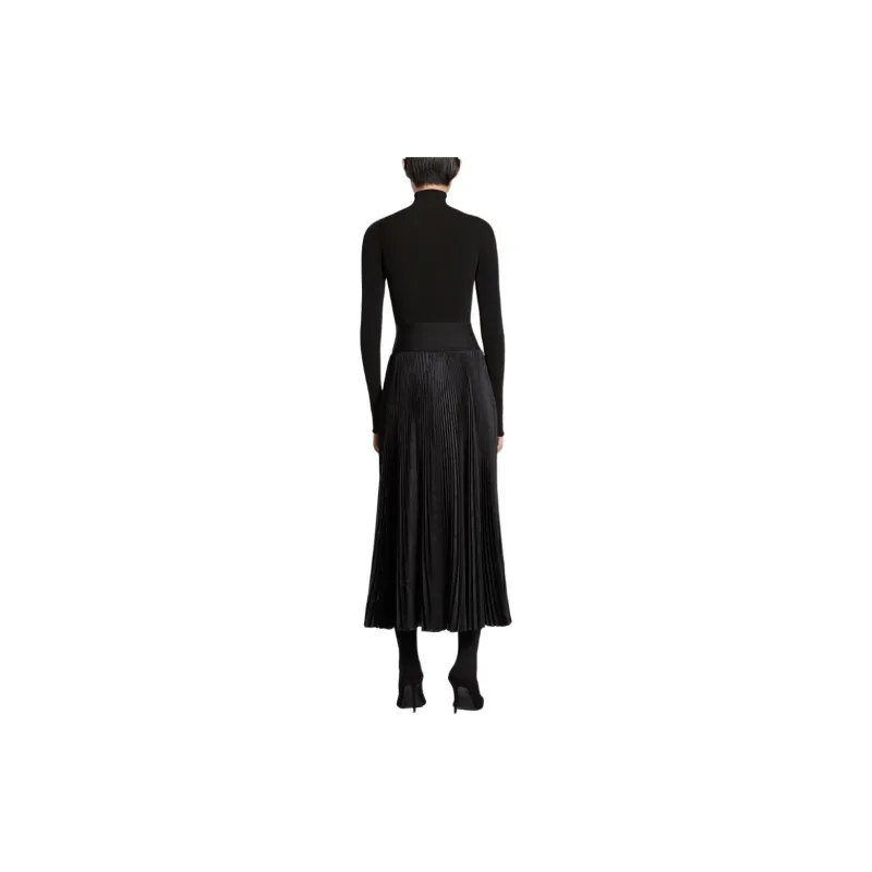 Balenciaga Pleated Midi Skirt-3