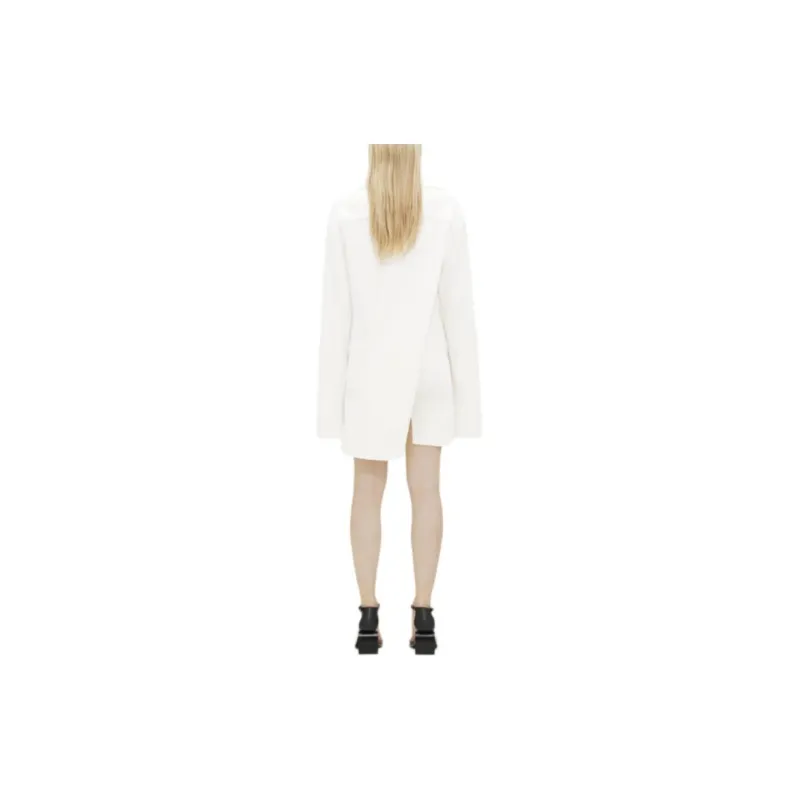 COURREGES Twist Long Sleeved Polo Dress-2