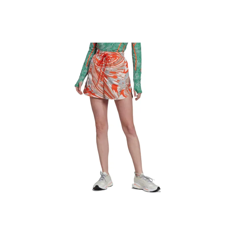 Adidas Casual Shorts Women's Orange-2
