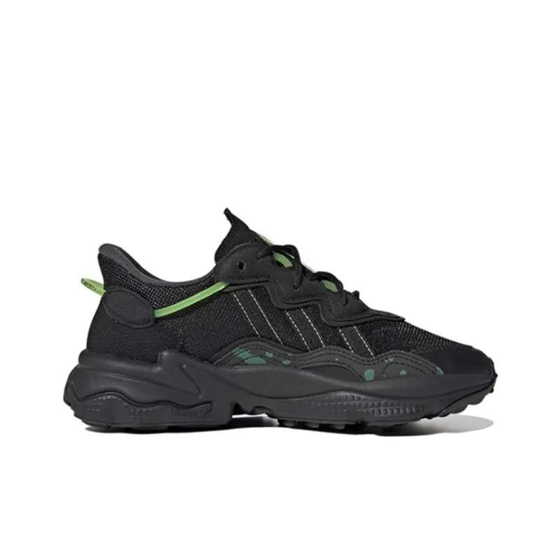 Adidas Ozweego Black Solar Green GS-1