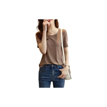 XWI Regular T Shirt Women's Cocoa Brown