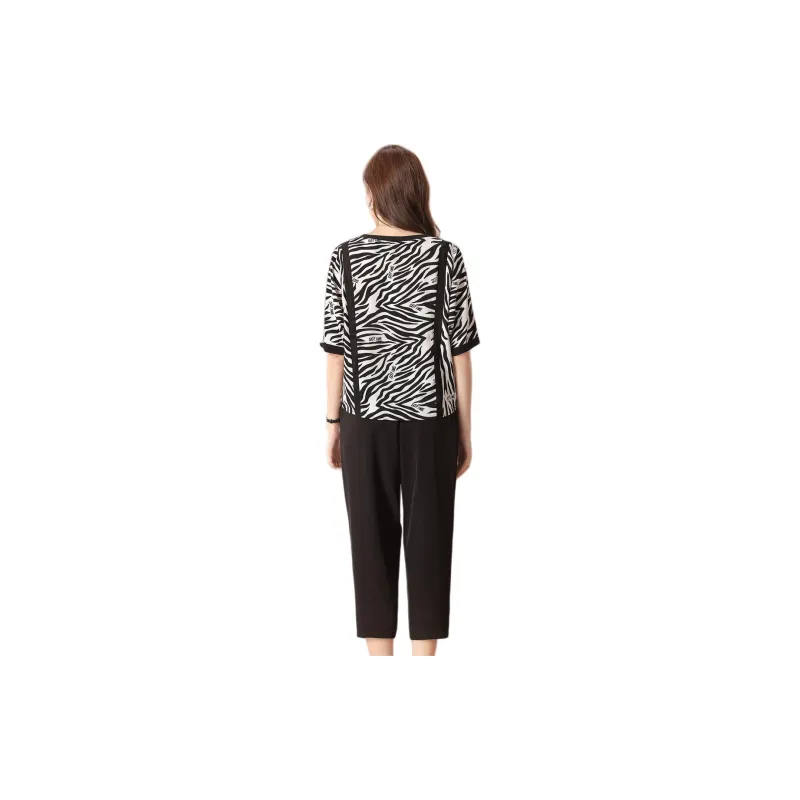 FENHONGMALI Casual Suit Women's Black-0