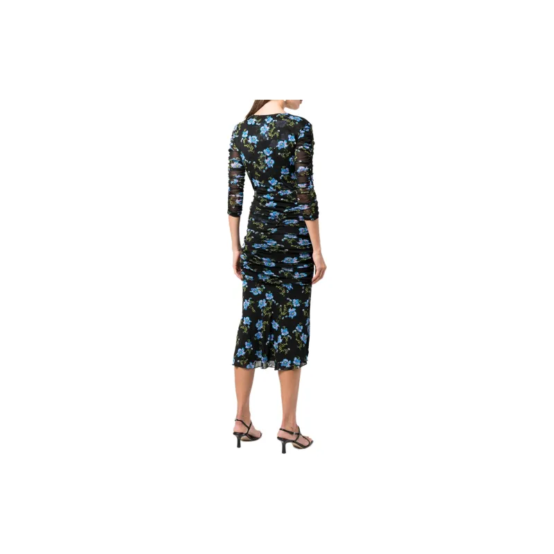 DVF Diane Von Furstenberg Floral print Midi Dress-2