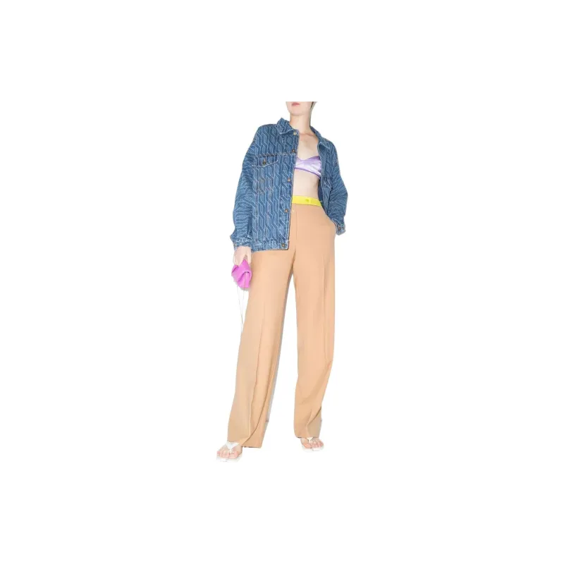 OFF WHITE Active Light Wo Formal Pants Camel-1