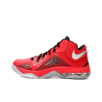 Nike Ambassador 7 Cushioning Wear Resistant Mid Top Basketball Shoes Men's Red