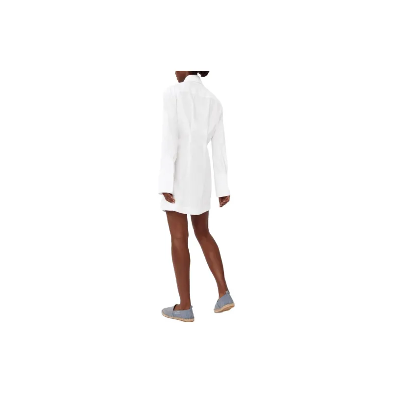 KARL LAGERFELD X Amber Valletta Poplin Shirtdress-3