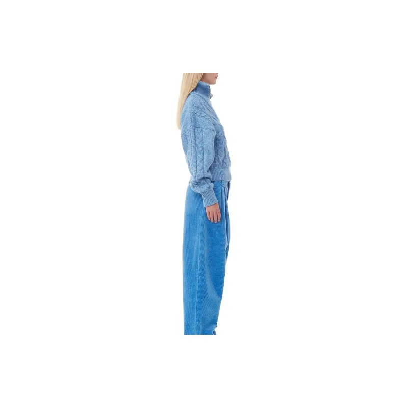GANNI FW23 Sweater Women's Silver Lake Blue-3