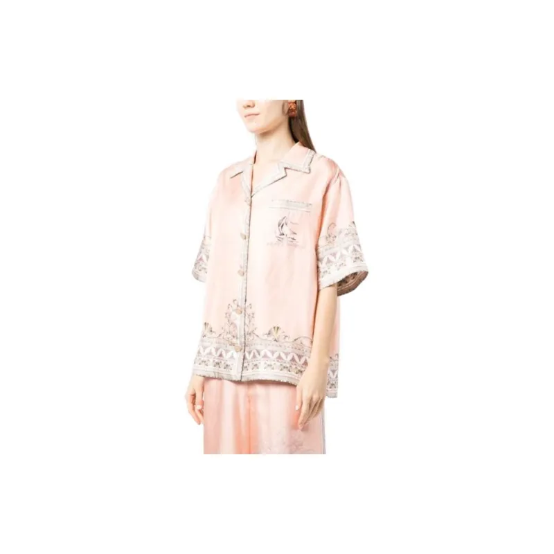 Zimmermann High Tide Silk Shirt-1