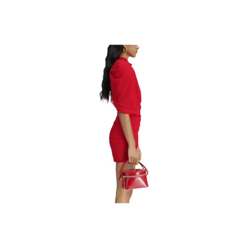 Jacquemus La Robe Castagna Dress Red-4