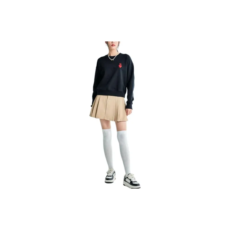 MLB New York Yankees Sweatshirts Women's Black-5