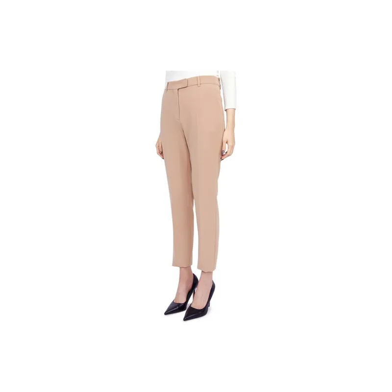 MaxMara Studio Casual Pants Women's Sand Camel Color-3