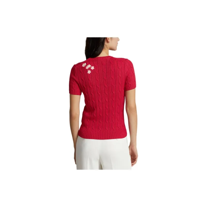Polo Ralph Lauren SS23 Knitwear Women's Red-2
