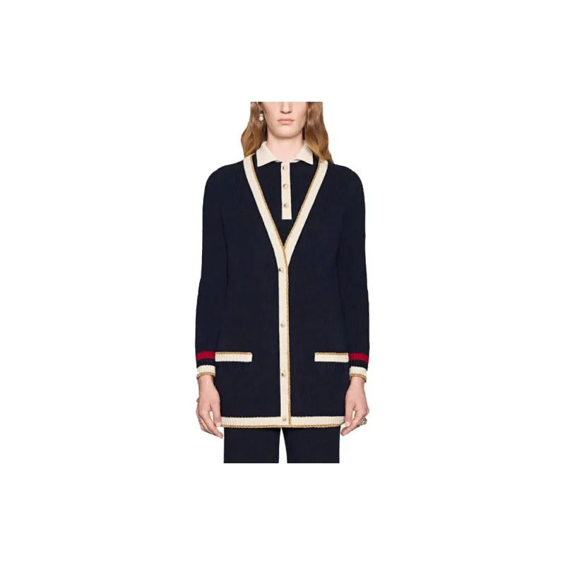 GUCCI Knitwear Women's Dark Blue-4