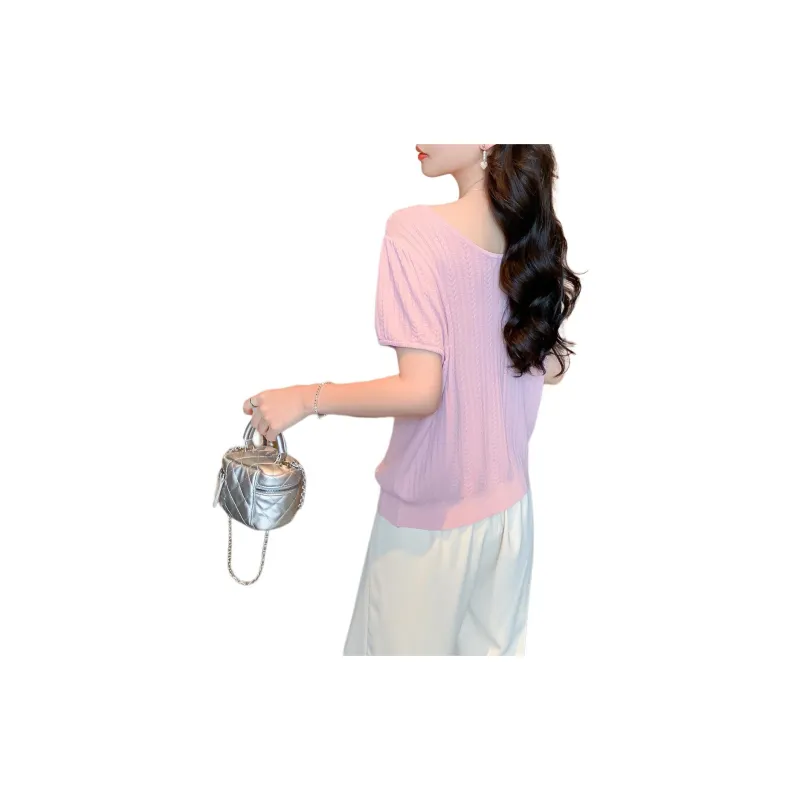 Juden Choi T Shirt Women's Pink-3