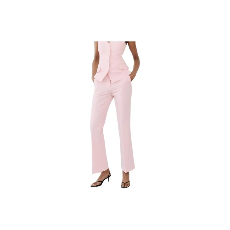 ZARA Casual Pants Women's Pink-3