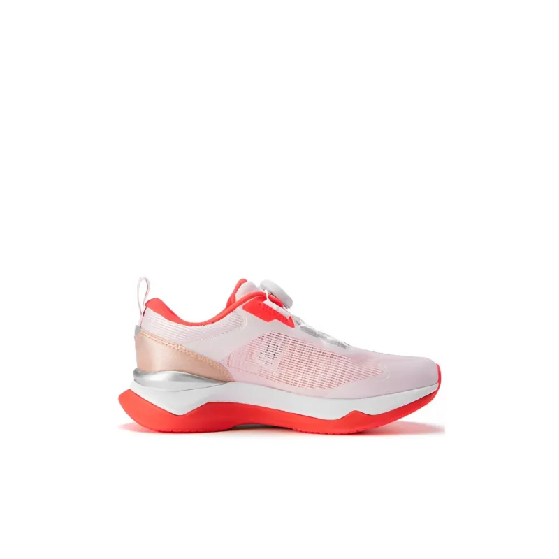 FILA KIDS Anti Slip Wear Resistant Low Top Running Shoes Pink Orange Kids'-1