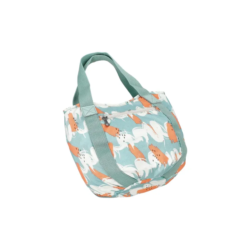 Kipling Polyester Shoulder Bag, Crossbody Bag, Handbag Regular Women's Turquoise & Multicolor-1