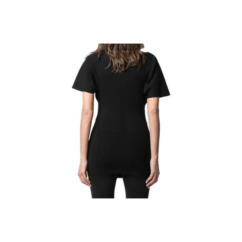 RICK OWENS Longline V neck Top-2