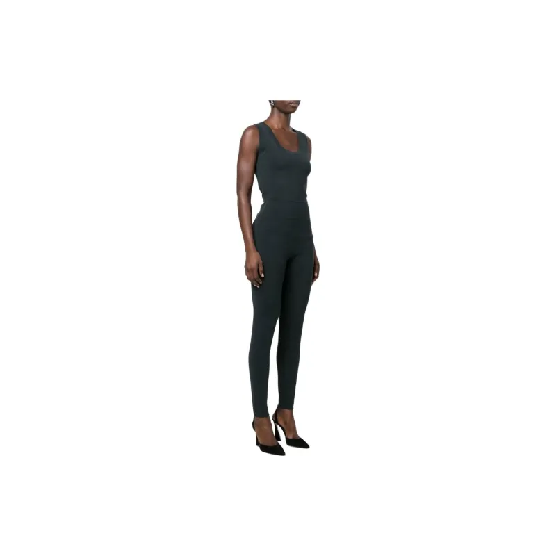 PAROSH Sleeveless Fitted Jumpsuit-3