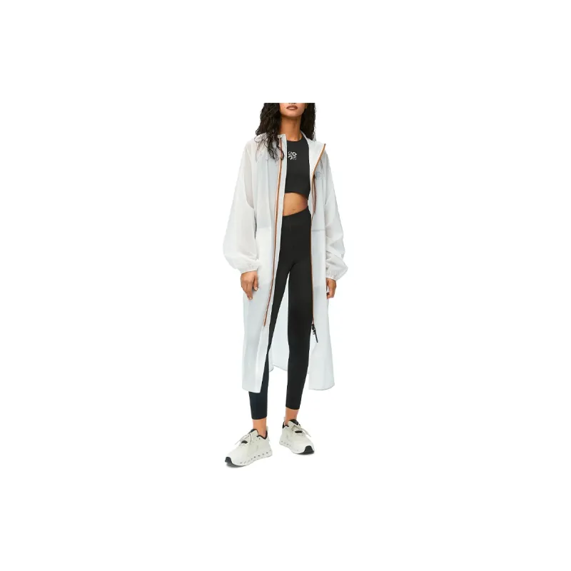 LOEWE x On SS24 Trench Coat Women's White-2