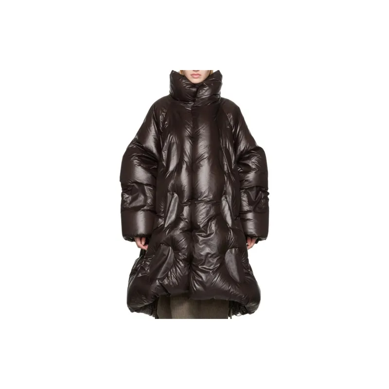 MONCLER GENIUS X Dingyun Zhang Iaphiia Long Down Jacket Brown-4