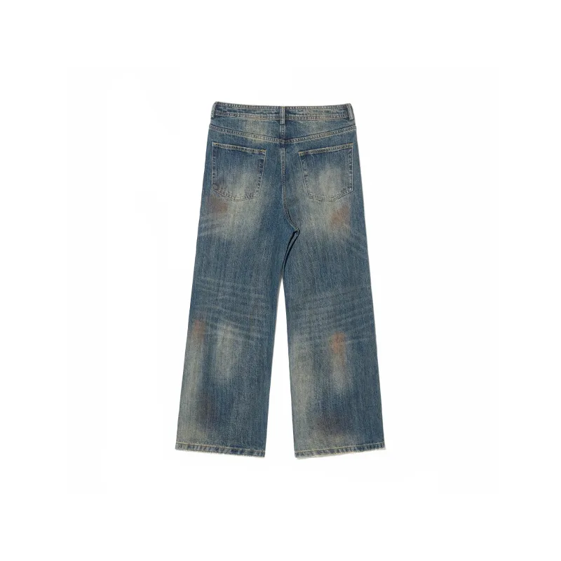 JHYQ Jeans Unisex Blue-1