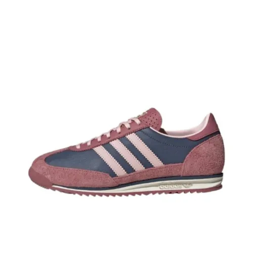 Adidas Originals SL 72 Casual Shoes Unisex Low-Top Dark Blue/Light Pink/Dark Pink