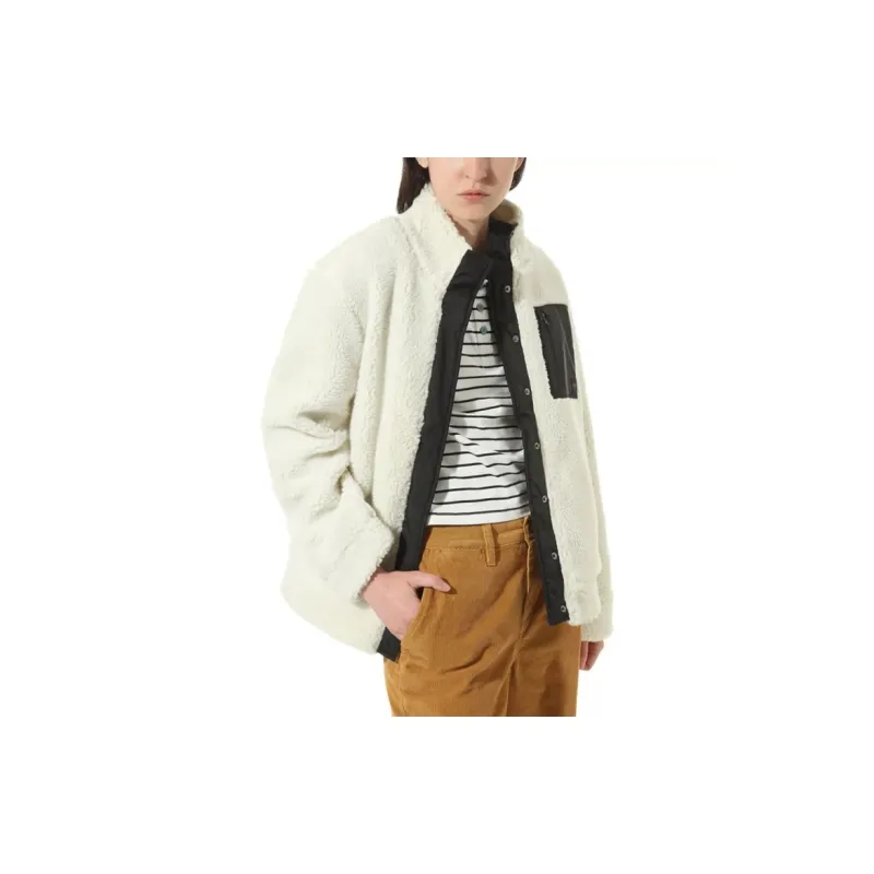 Vans Embers Velvet feel Coat Women's Ecru-1