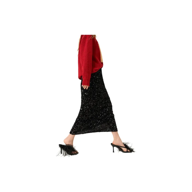 Bethine Casual Long Skirt Women's-6