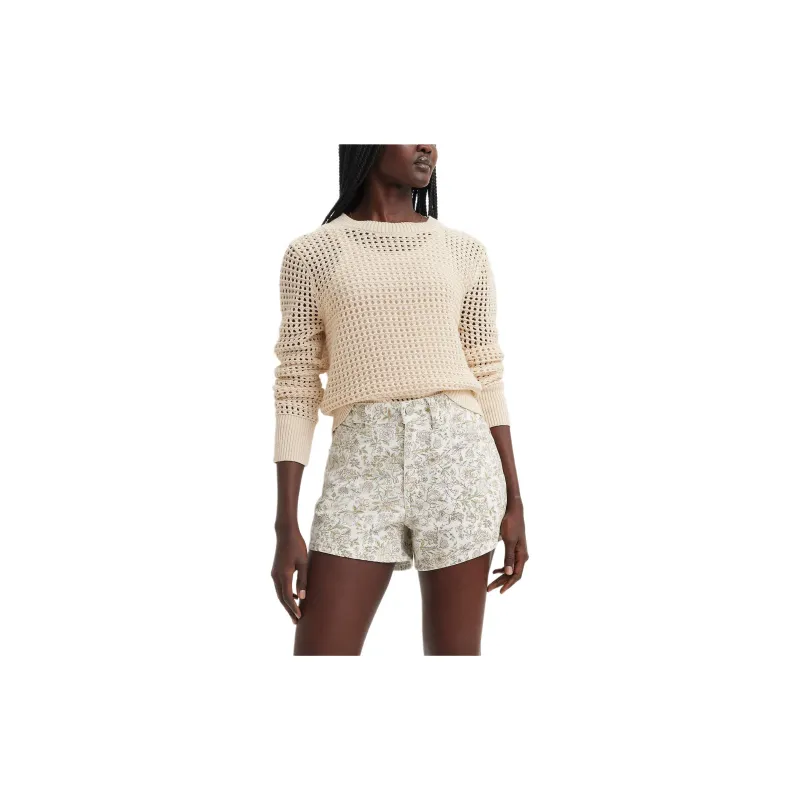Levi’s Denim Shorts Women's White-1