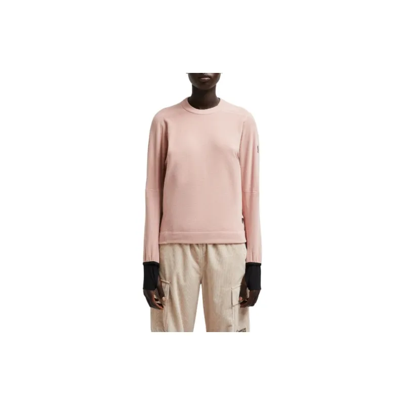 Moncler Grenoble Logo Patch Crewneck Sweatshirt-2