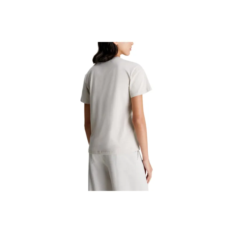 CALVIN KLEIN T-Shirt Women's Castle Gray Europe Version-3