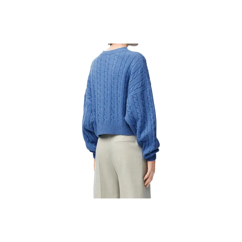 LOEWE Sweater 'Blue Melange'-2
