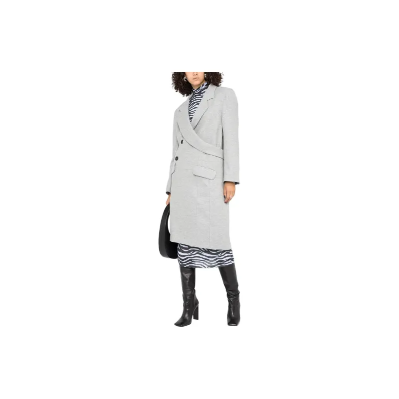 NATASHA ZINKO Coats Women's Gray-2