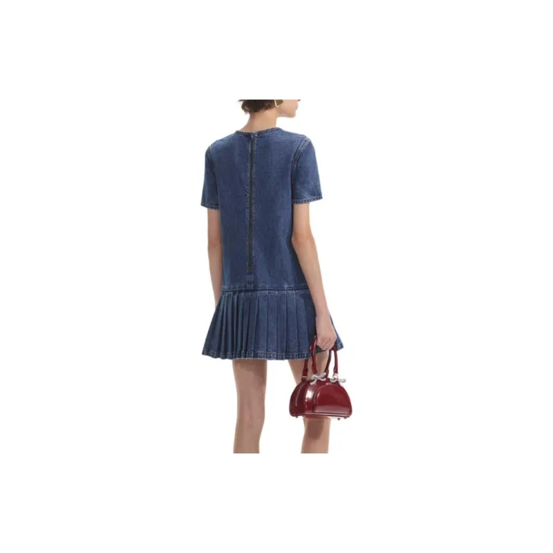 Self portrait Pleated Mini Dress-2