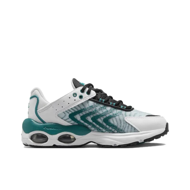 Nike Air Max TW Cushioning Wear Resistant Low Top Sports Casual Shoes Green White Teenagers-1